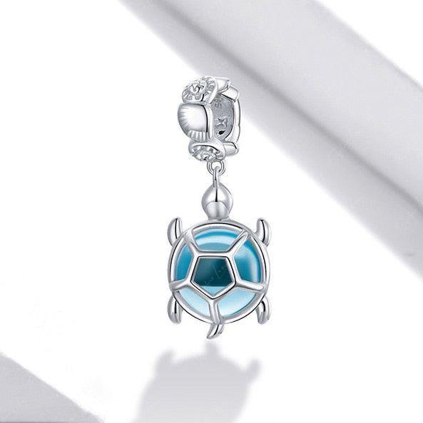 sea turtle dangle charm for bracelet