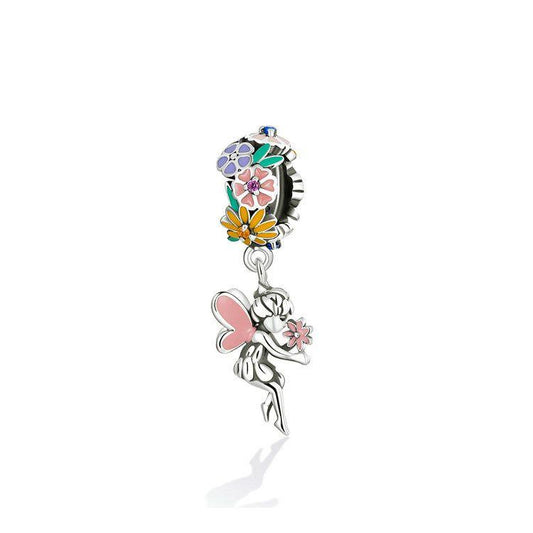 flower fairy dangle charm
