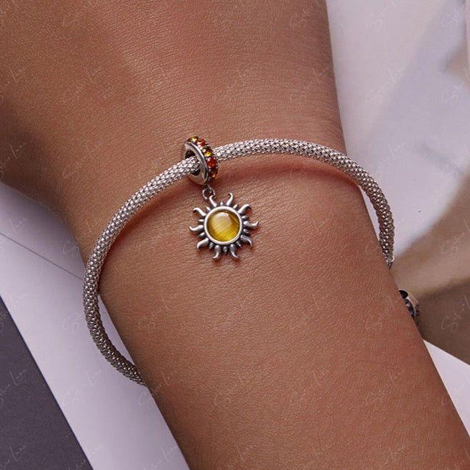 golden sun dangle charm