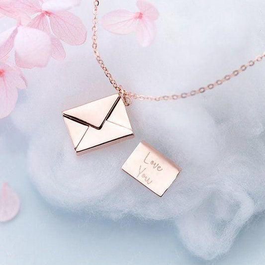 love letter sterling silver necklace