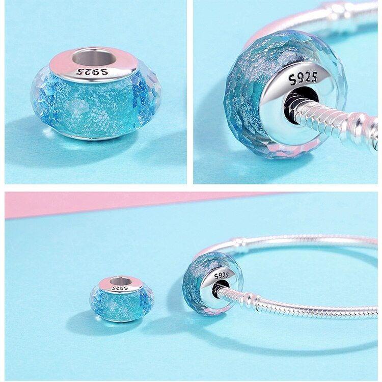 murano glass bead charm