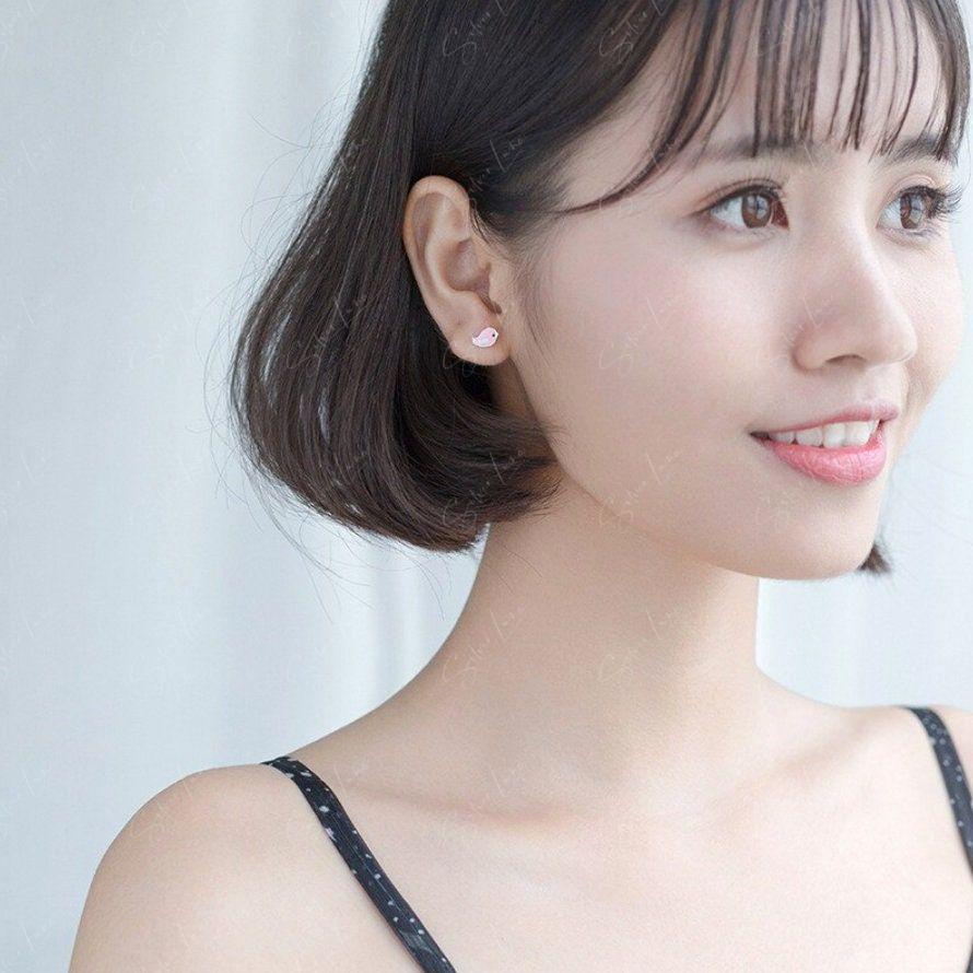 bird stud earrings