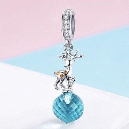 reindeer Christmas charm