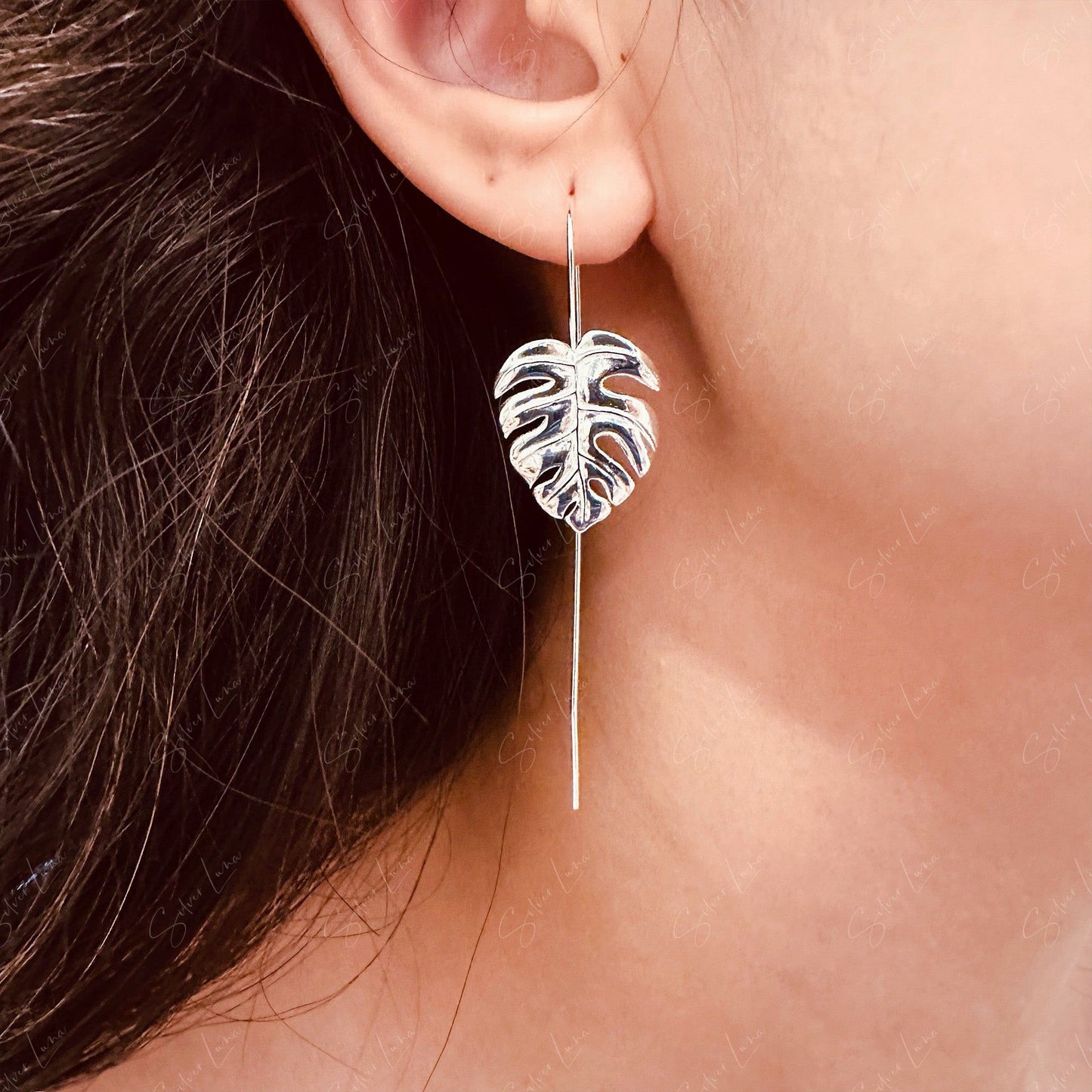 Monstera leaves fine jewelry