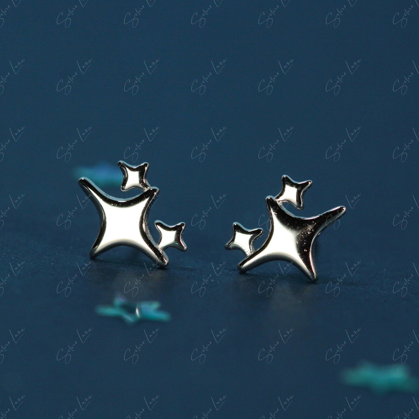 star stud earrings