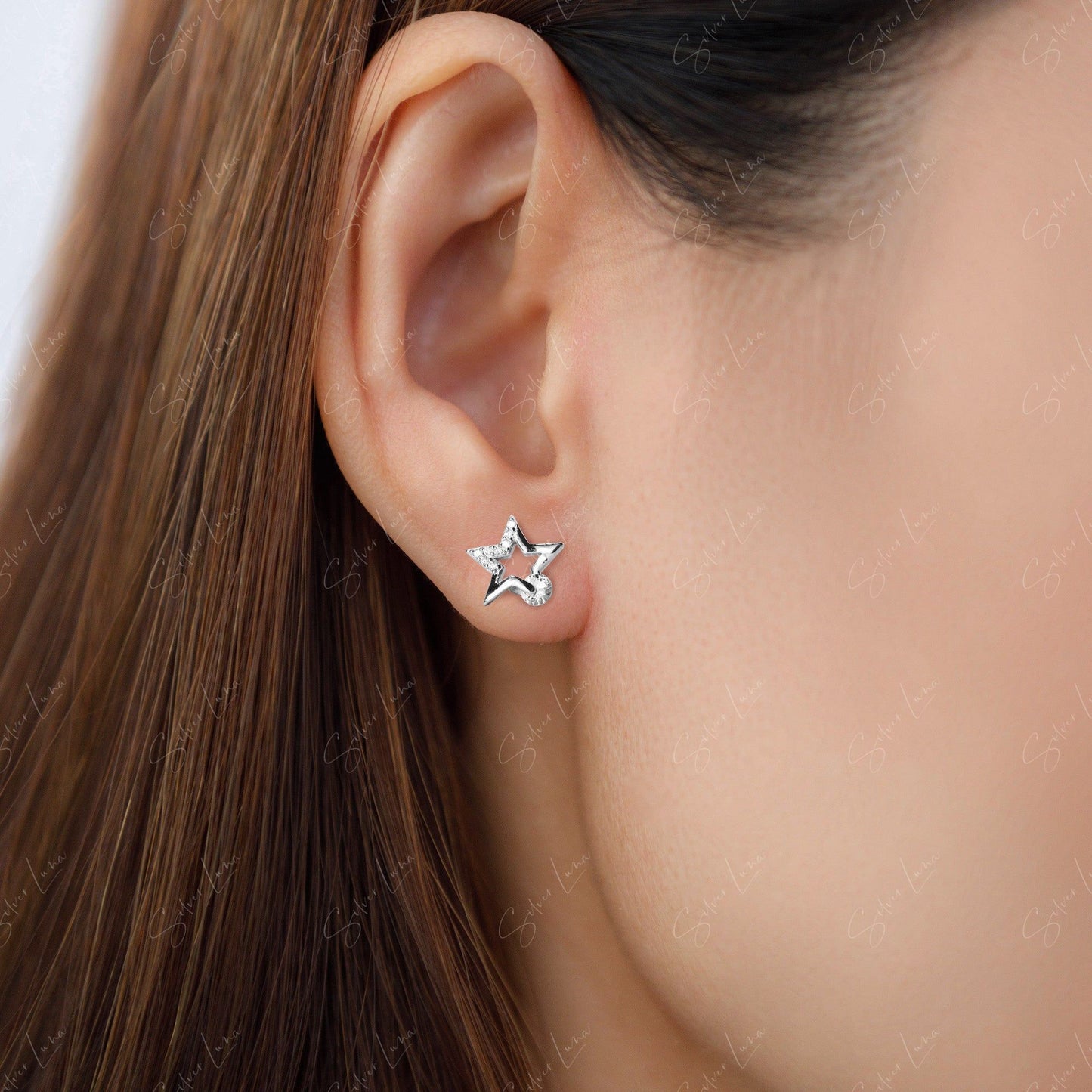 star stud earrings