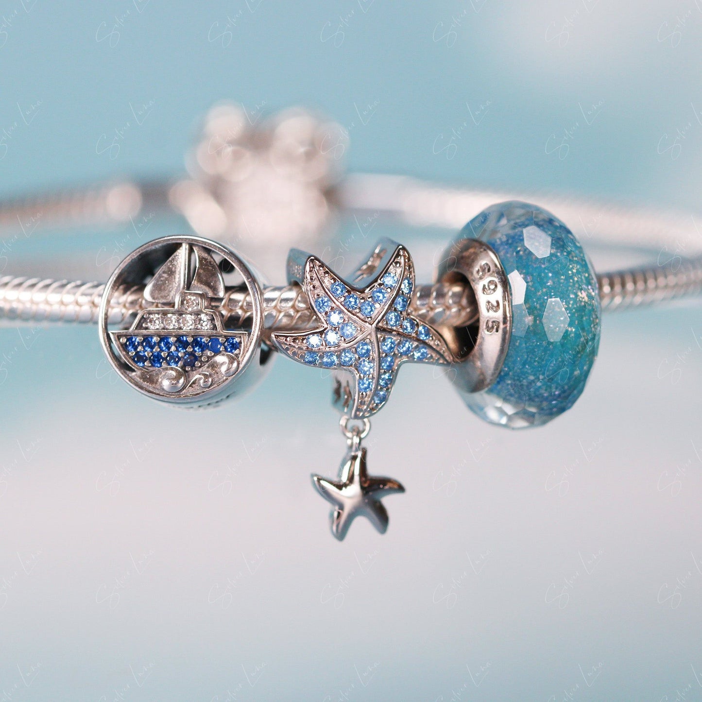 ocean starfish charm