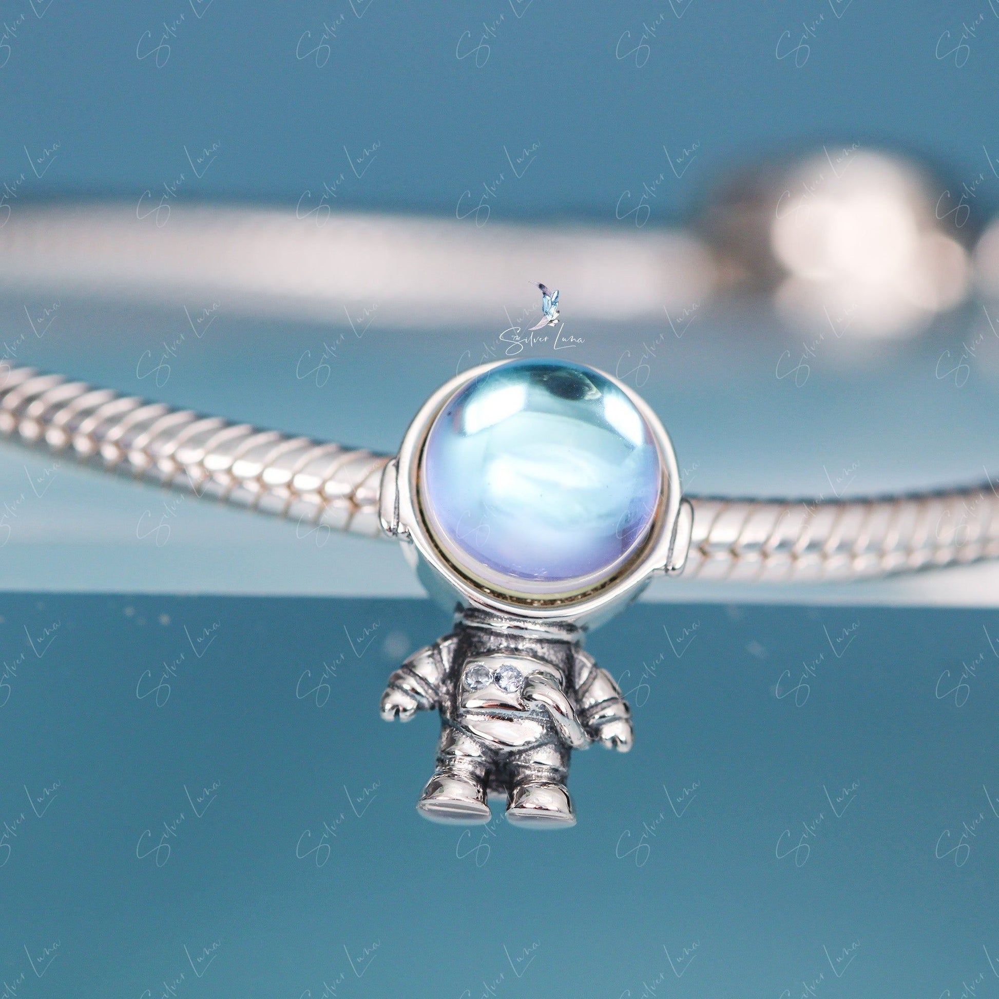 astronaut bead charm