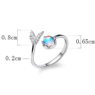 Mermaid Tail Adjustable Ring