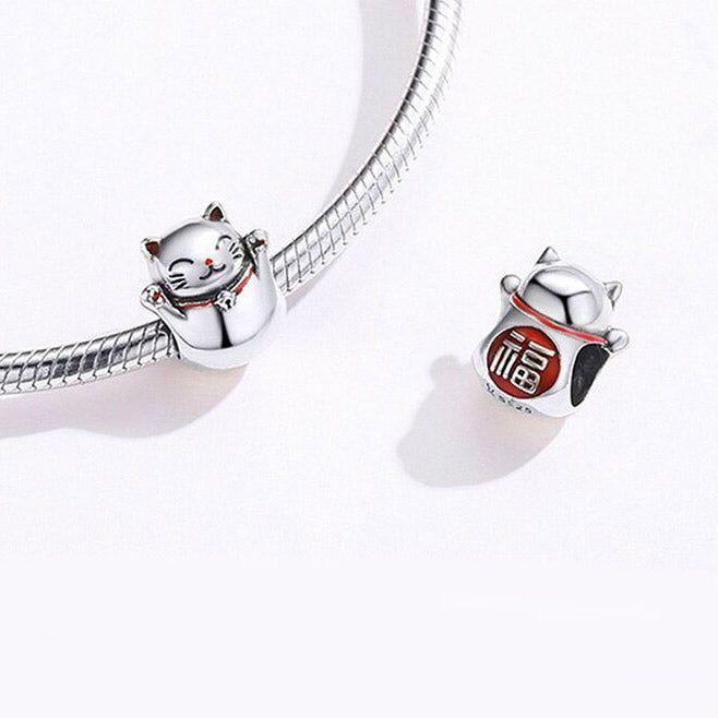 Japanese Lucky Cat Charm