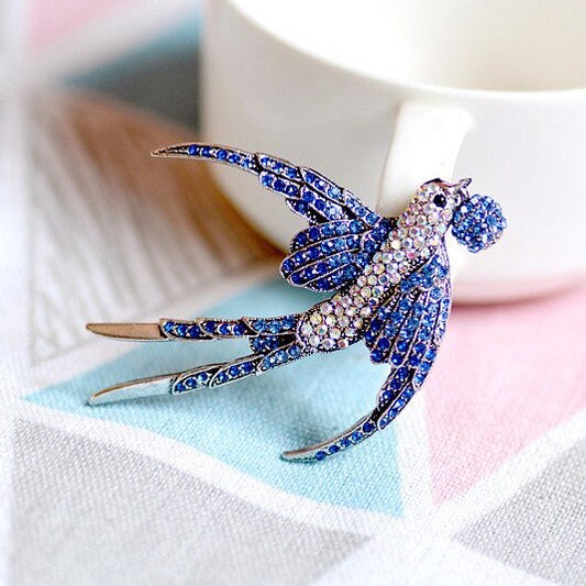 swallow bird fashion brooch pin