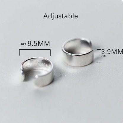 Minimalist Big Band Simple Ear Cuffs