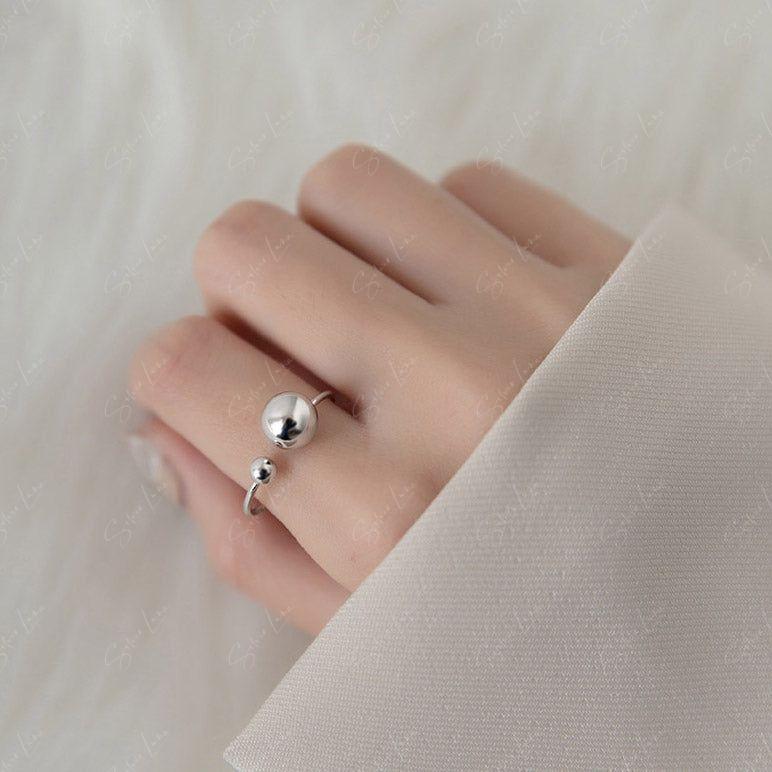 adjustable open band ring