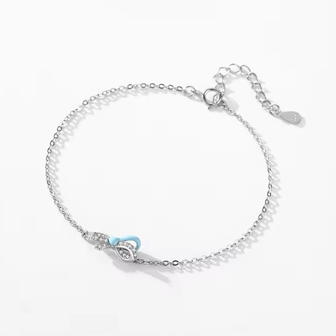 bowtie dainty bracelet