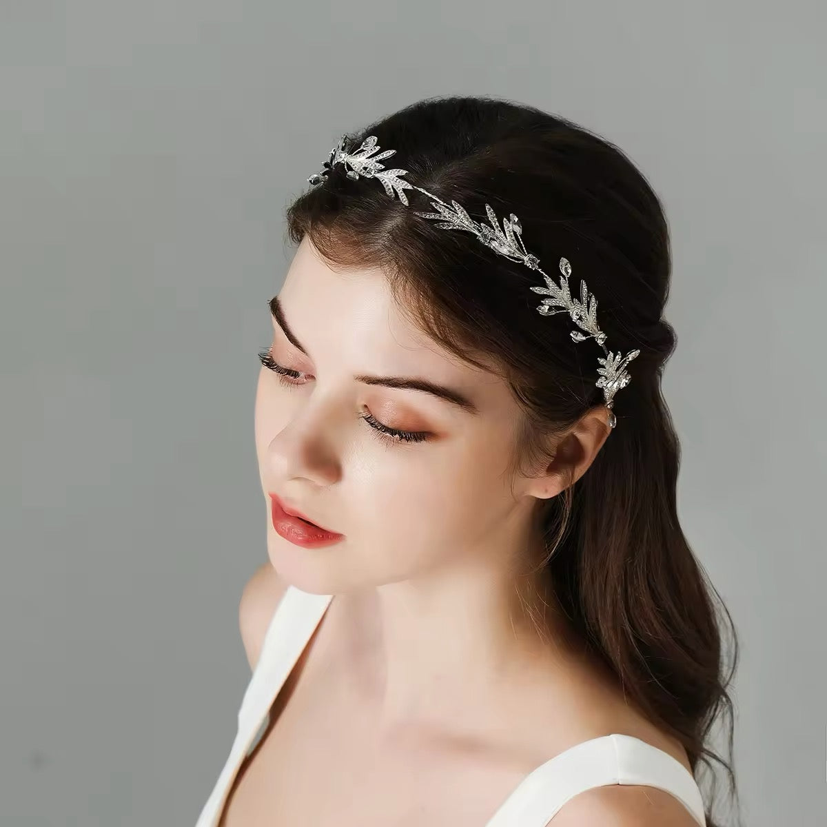 Crystal bridal head band