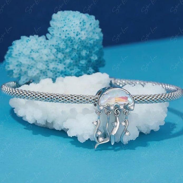 ocean jellyfish charm