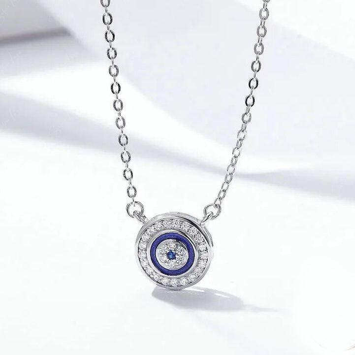 evil eye pendant necklace