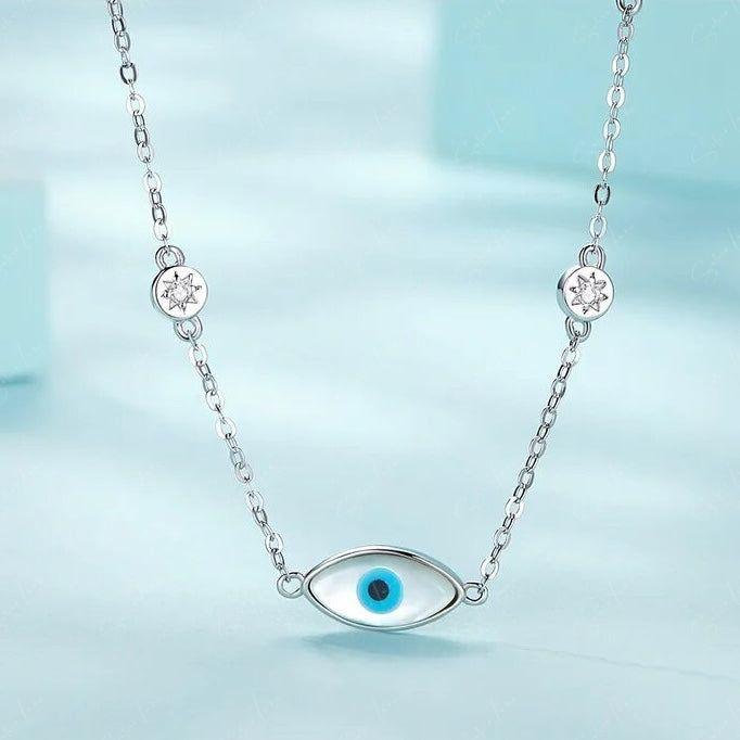 evil eye choker necklace