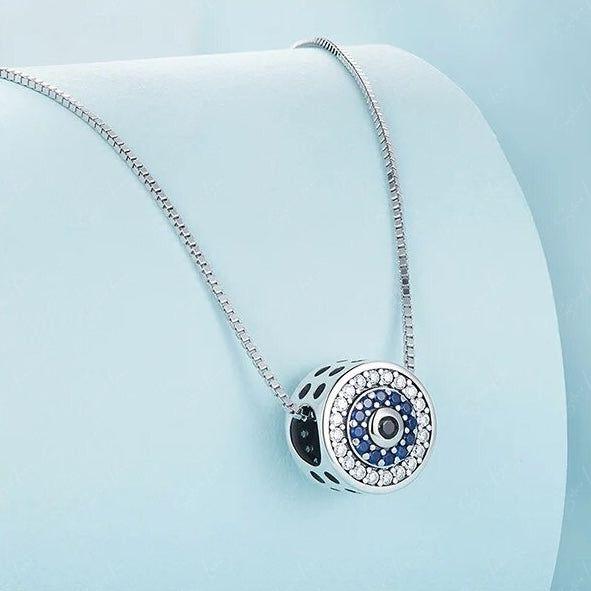 evil eye amulet bead pendant necklace