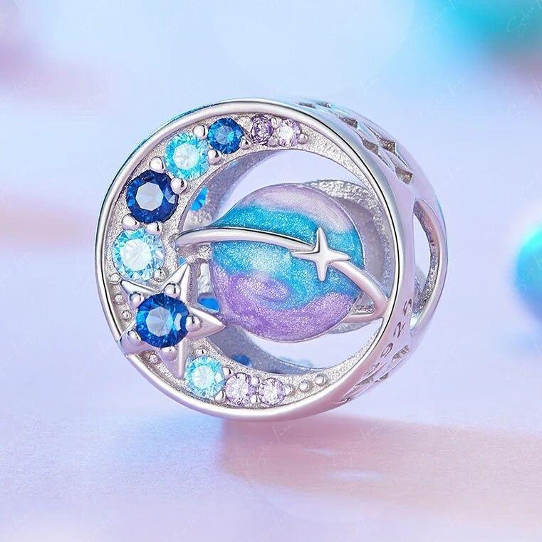fantasy planet charm bead