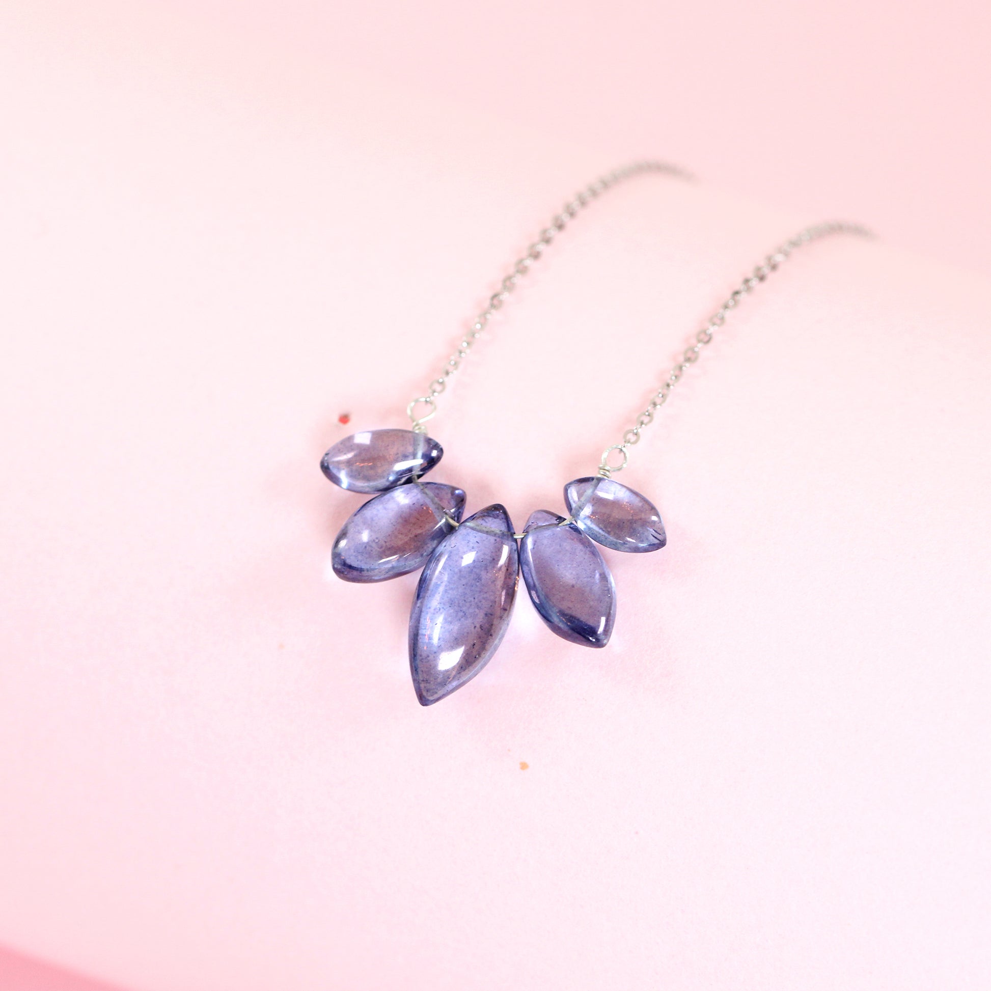 lotus flower pendant necklace