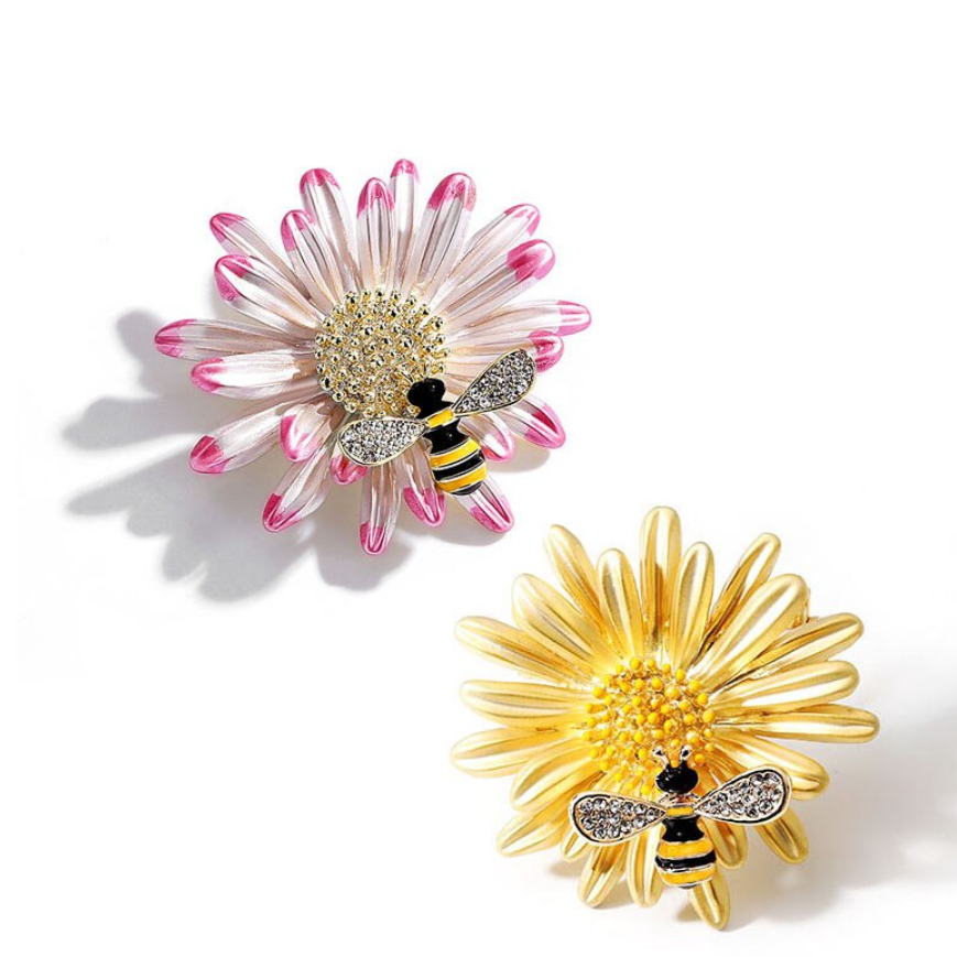 daisy flower fashion brooch