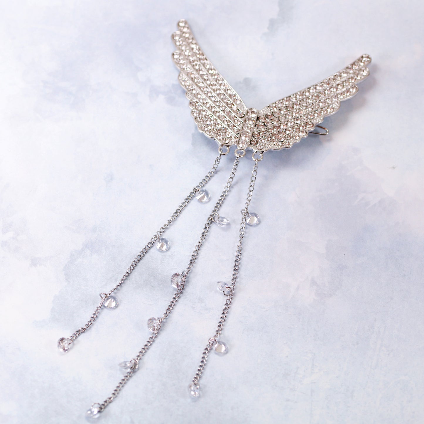 angel wing hair clip