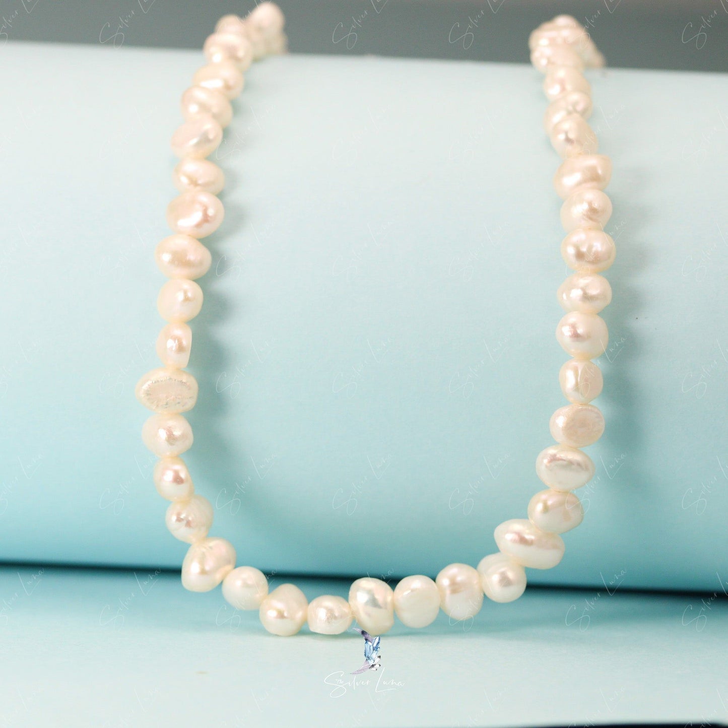 Cultured Freshwater Pearl Choker Necklace