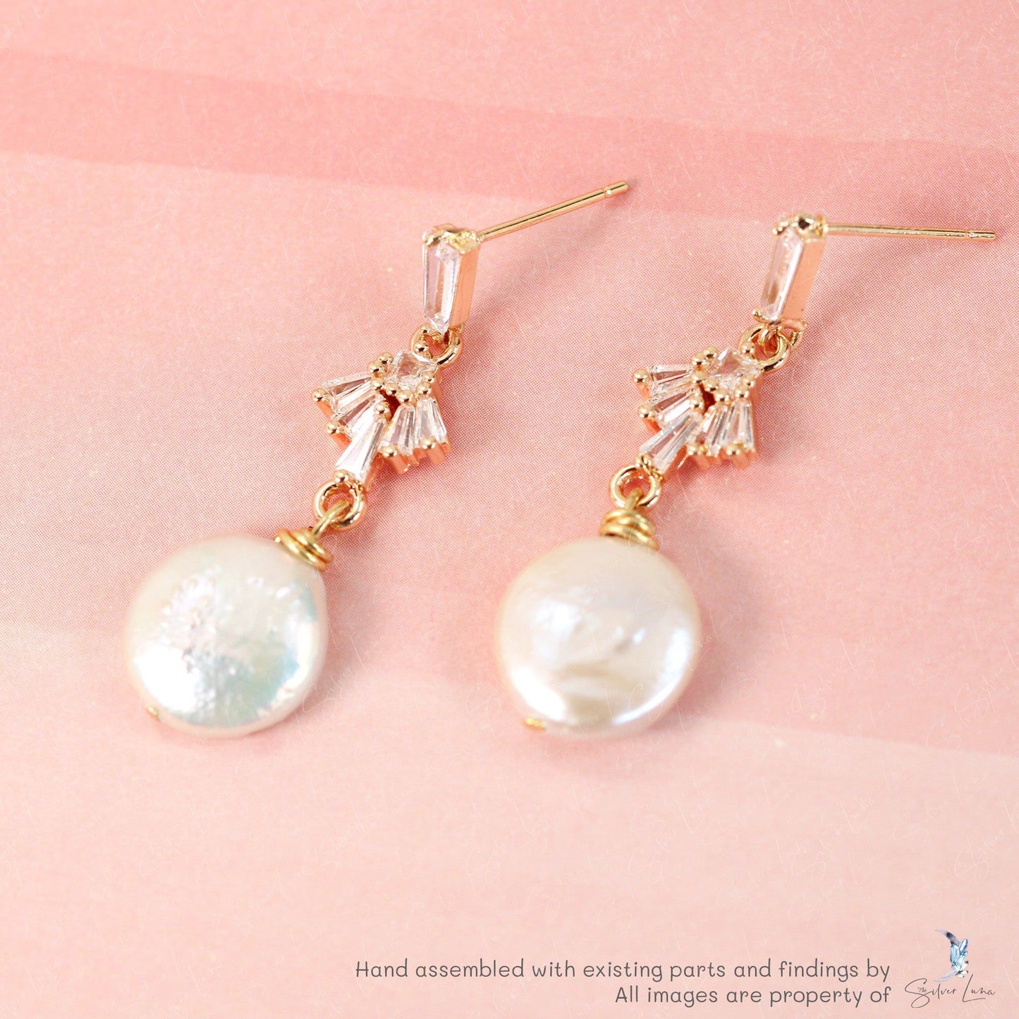 fresh water pearl earrings