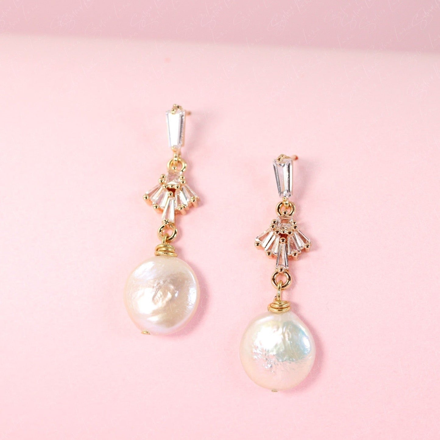 freshwater pearl earrings