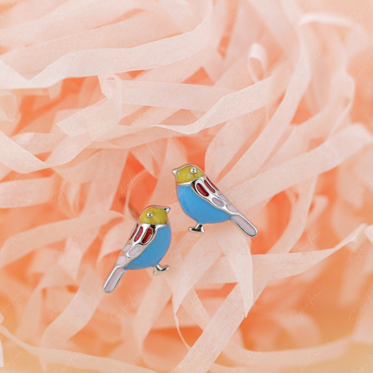 bird stud earrings