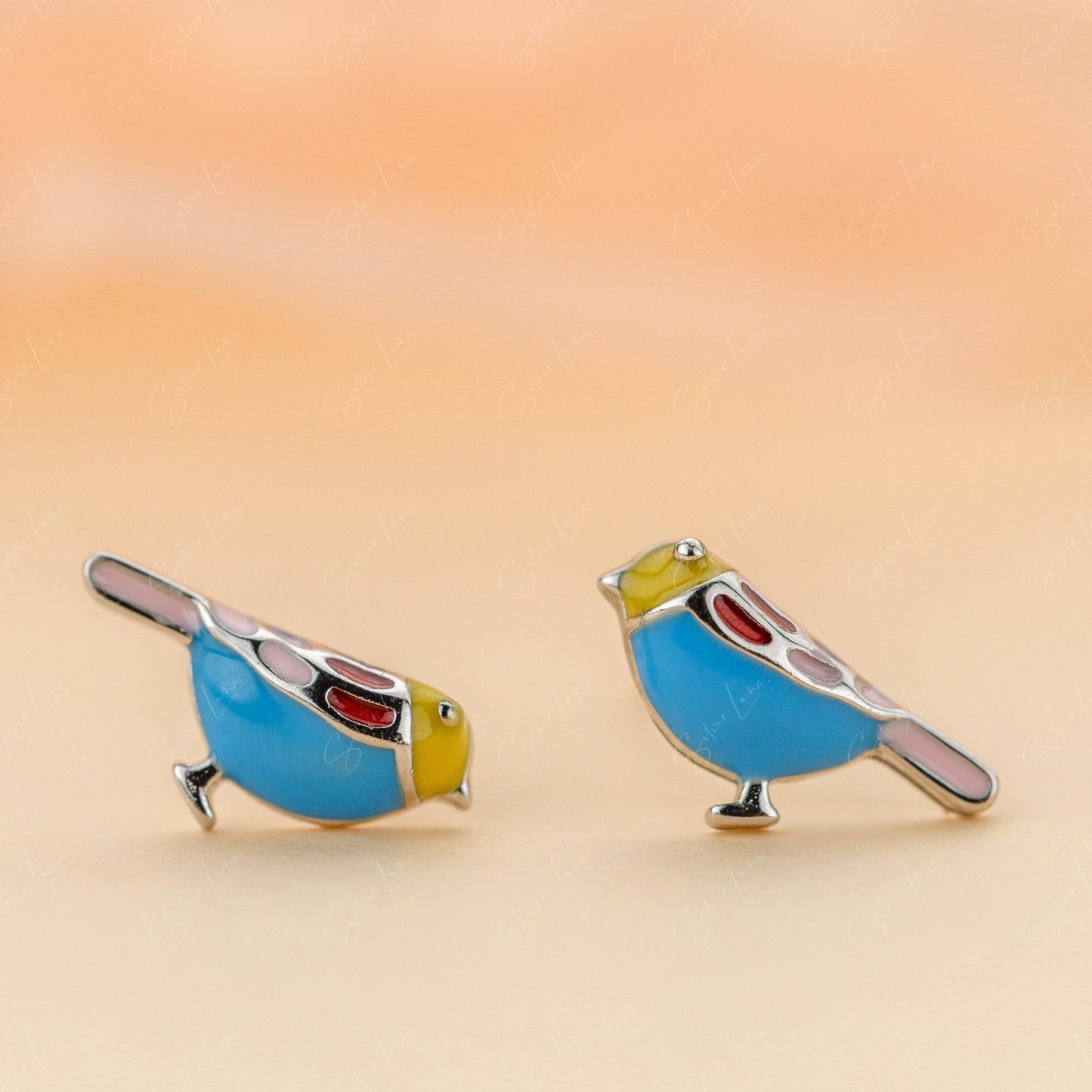 bird children earrings
