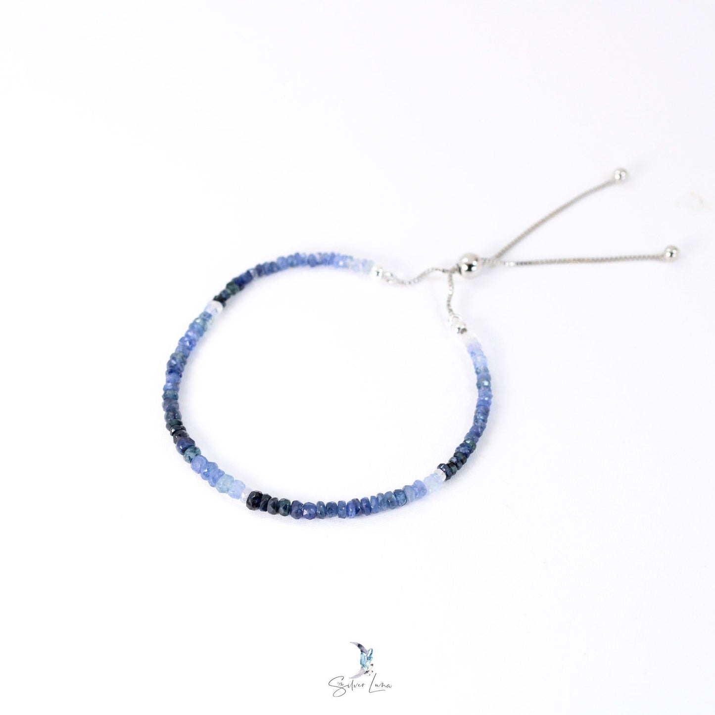 blue sapphire gemstone bracelet
