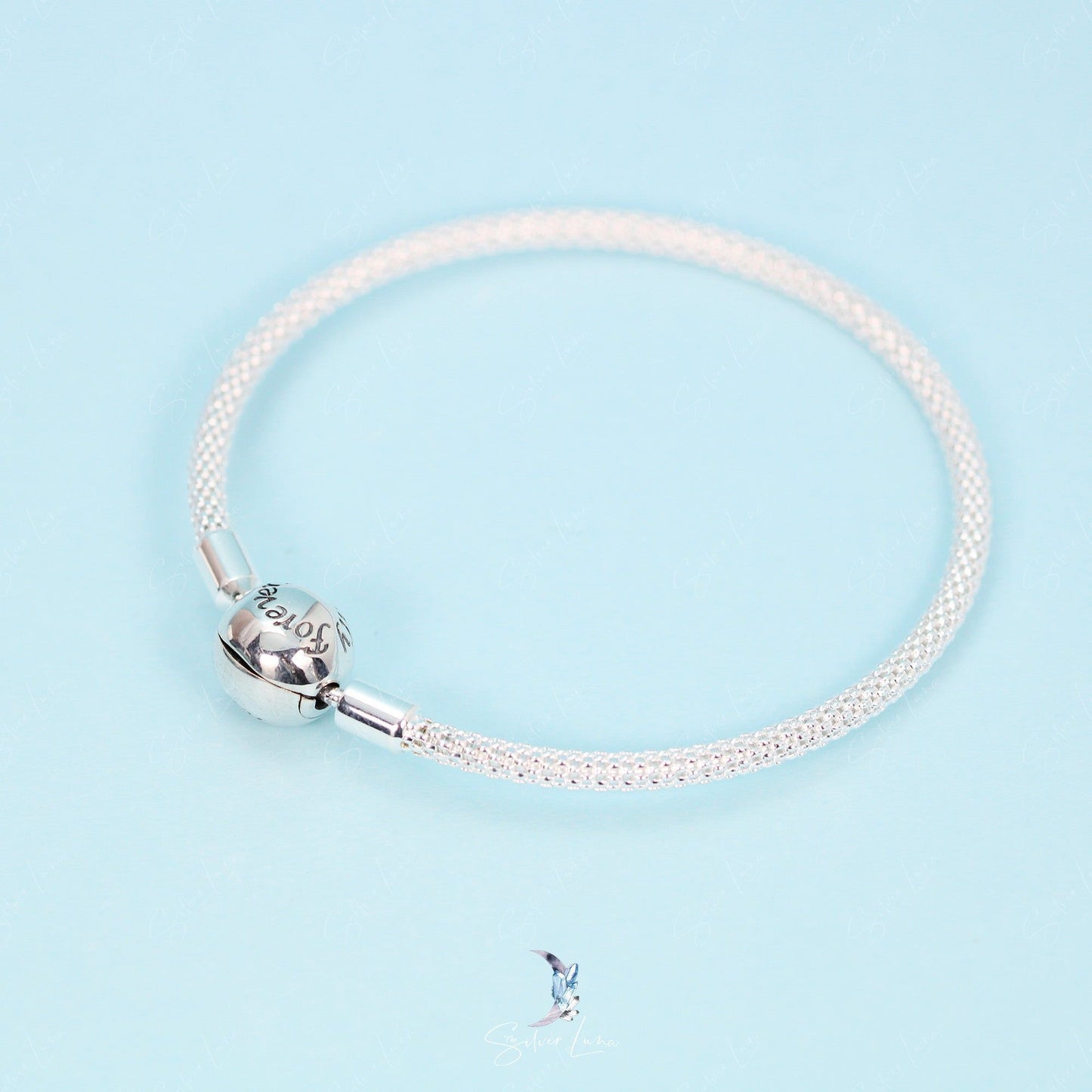 forever love bangle bracelet for charms