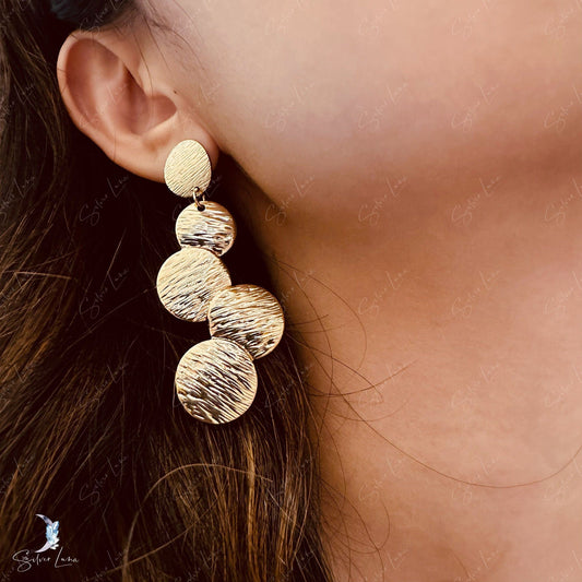geometric abstract earrings