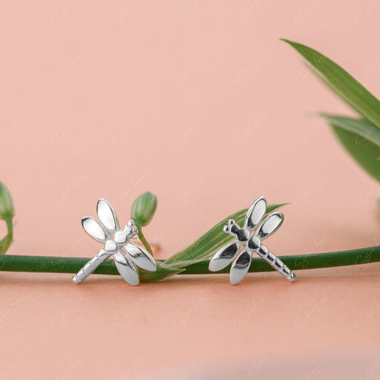 dragonfly stud earrings