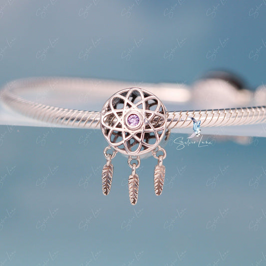 dream catcher charm for bracelet