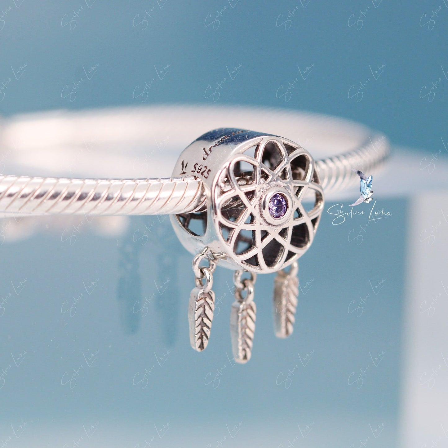 dream catcher charm for bracelet