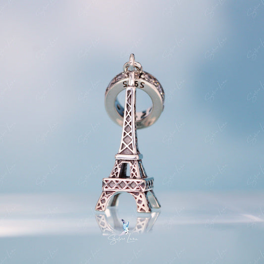 Eiffel tower pendant charm