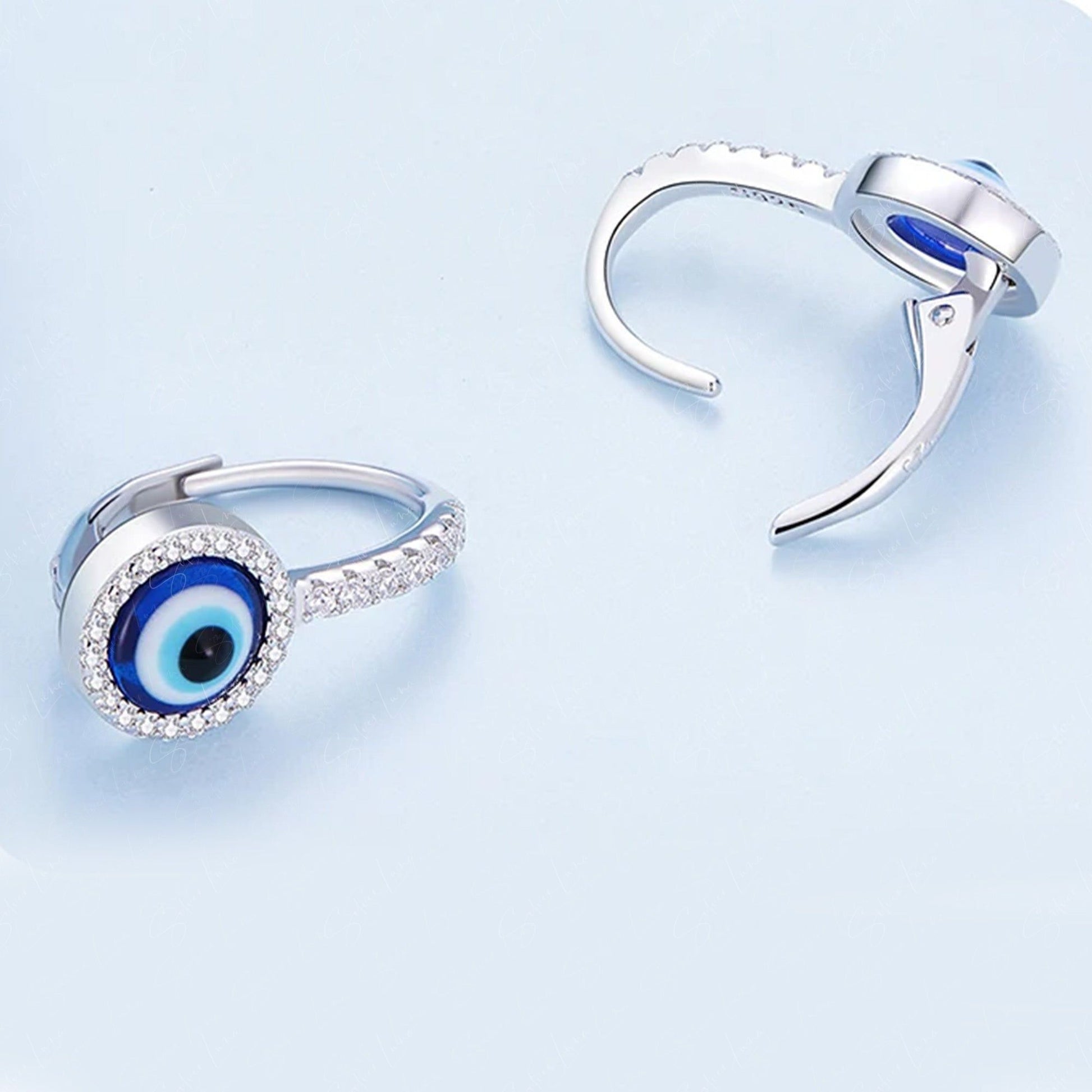 evil eye protection earrings