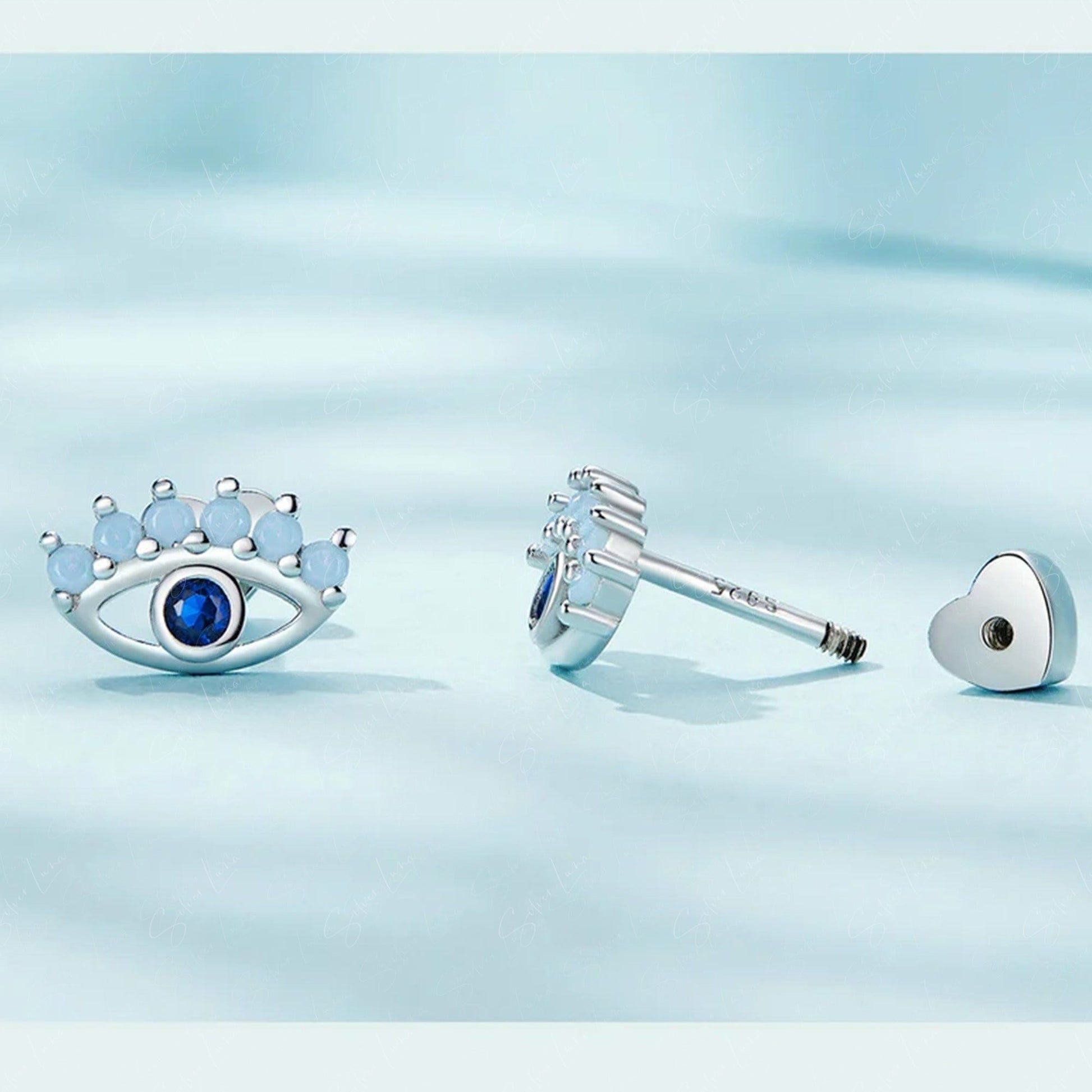 evil eye protection earrings