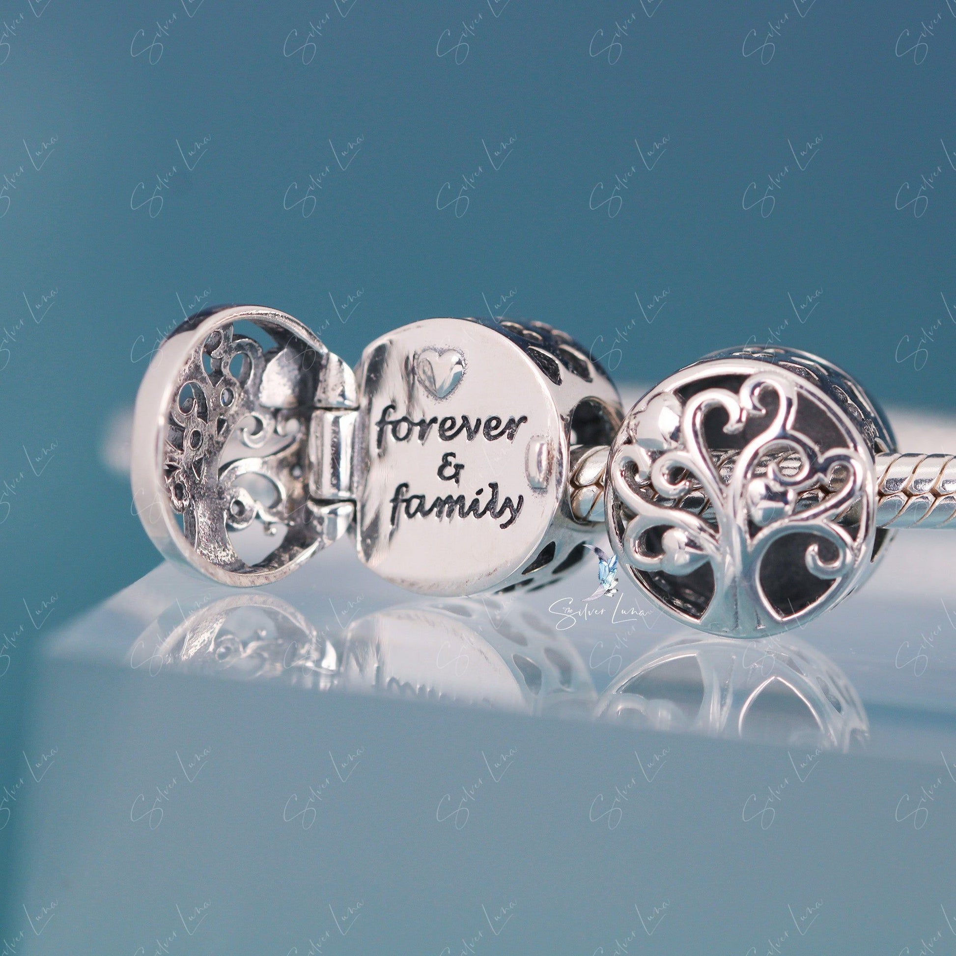 forever family tree charm