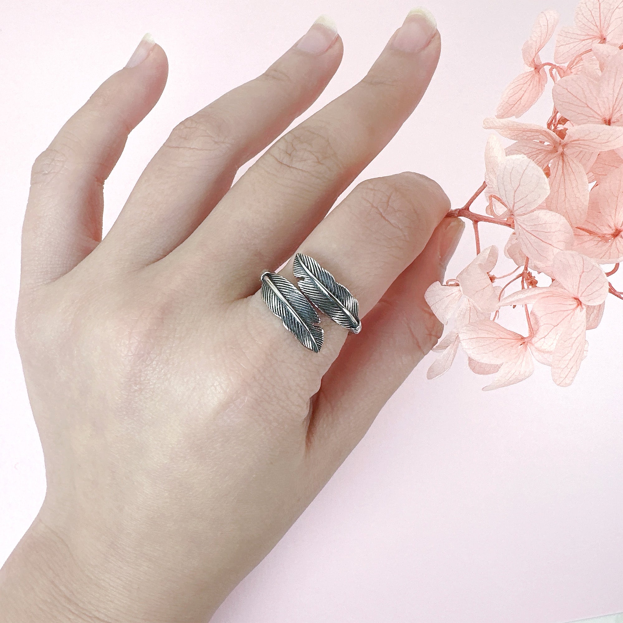 Sterling Silver Adjustable Ring Collection β The Silver Luna
