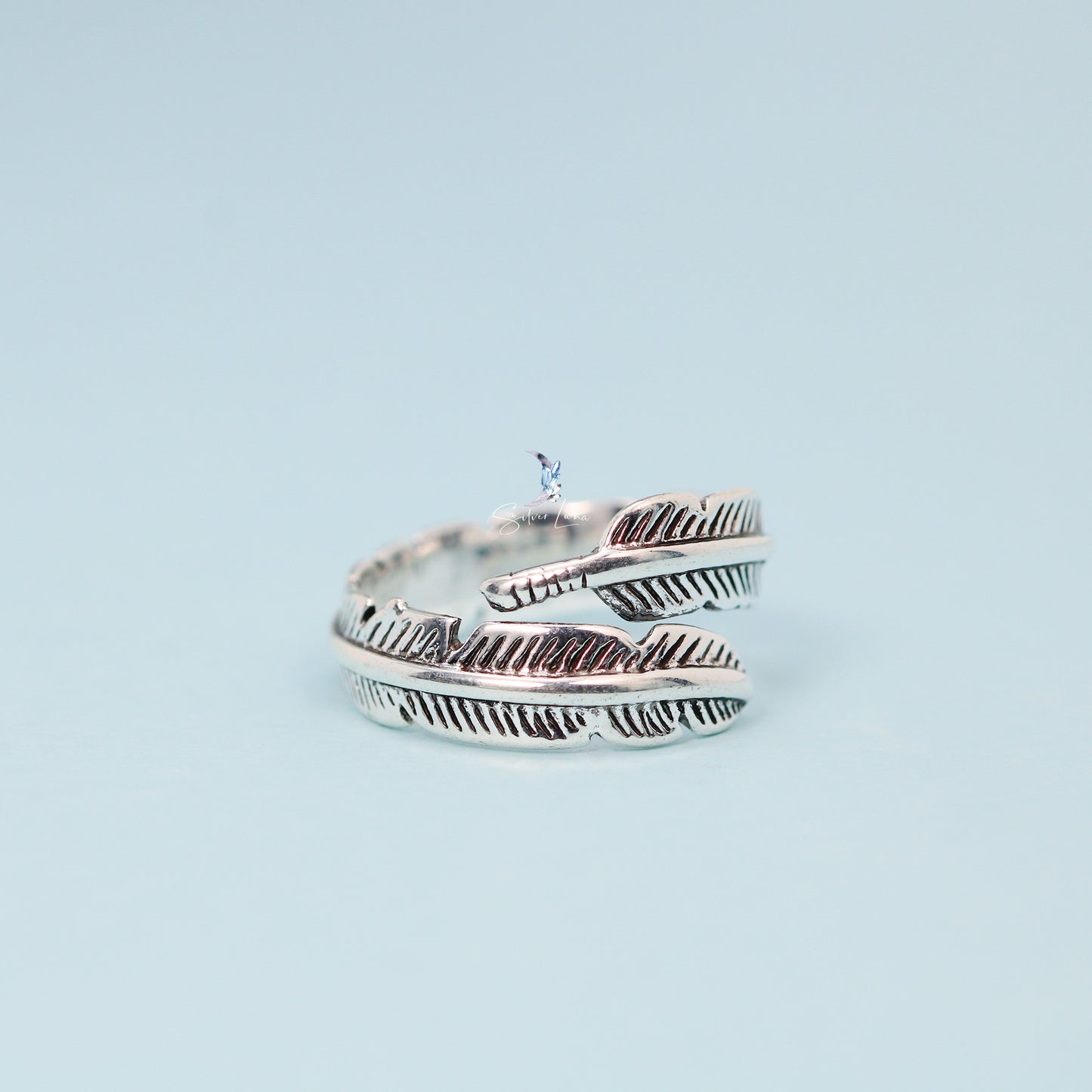 feather wrap ring