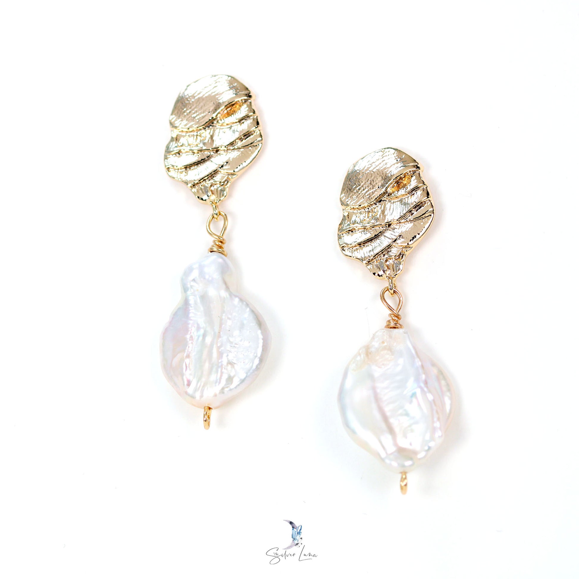 freshwater pearl earrings