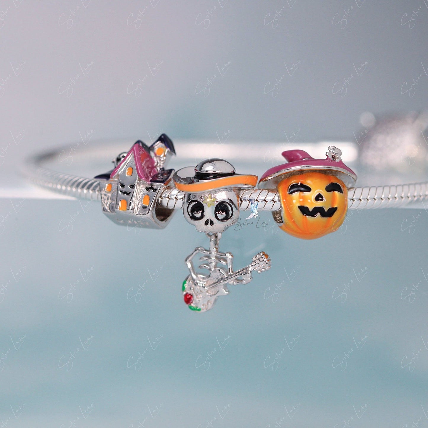 The ghost guitarist dangle charm