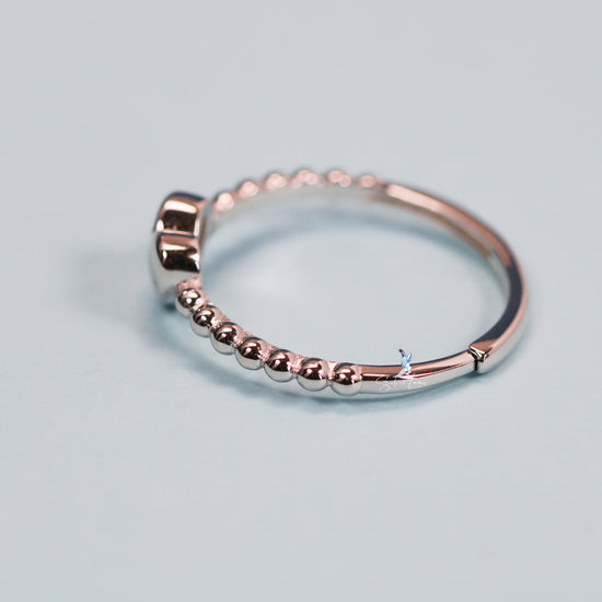 ALINE™ – Radiant Heart Silver Ring main image 1