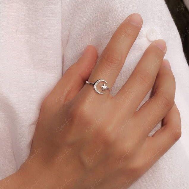 Sterling Silver Adjustable Ring Collection – The Silver Luna