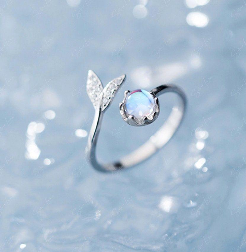 Mermaid Tail Adjustable Ring