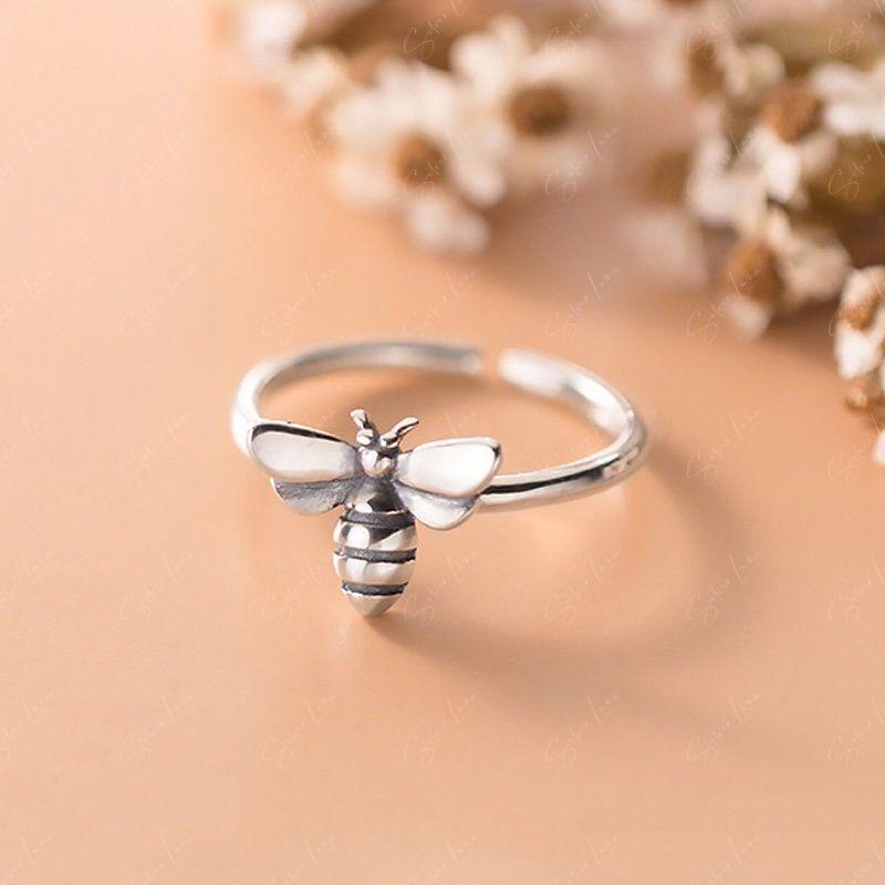 Honey Bee Adjustable Ring